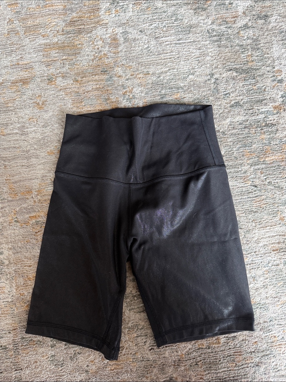 lululemon athletica Black High-Rise Bike Shorts